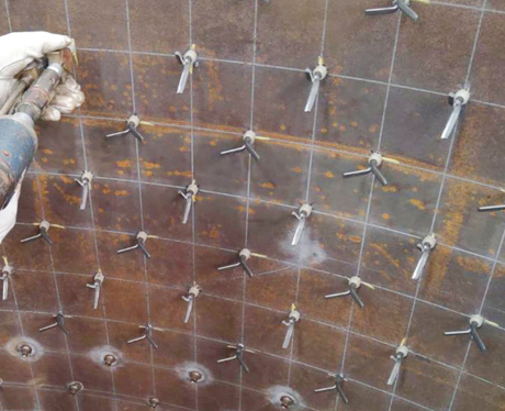 プラントスタッド工事